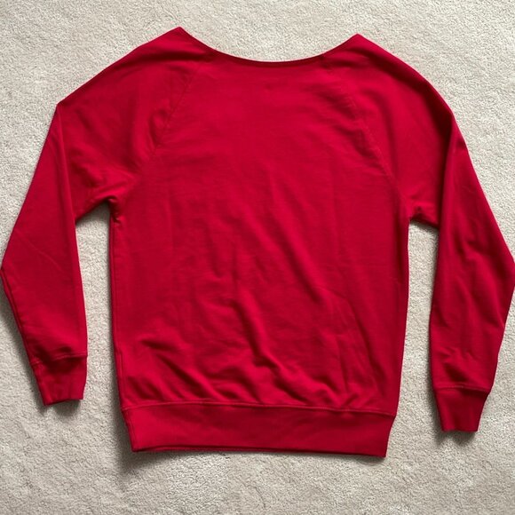 Disney Parks Red Top Plaid Shorts Pajama Set Women's Size S - Picture 4 of 7